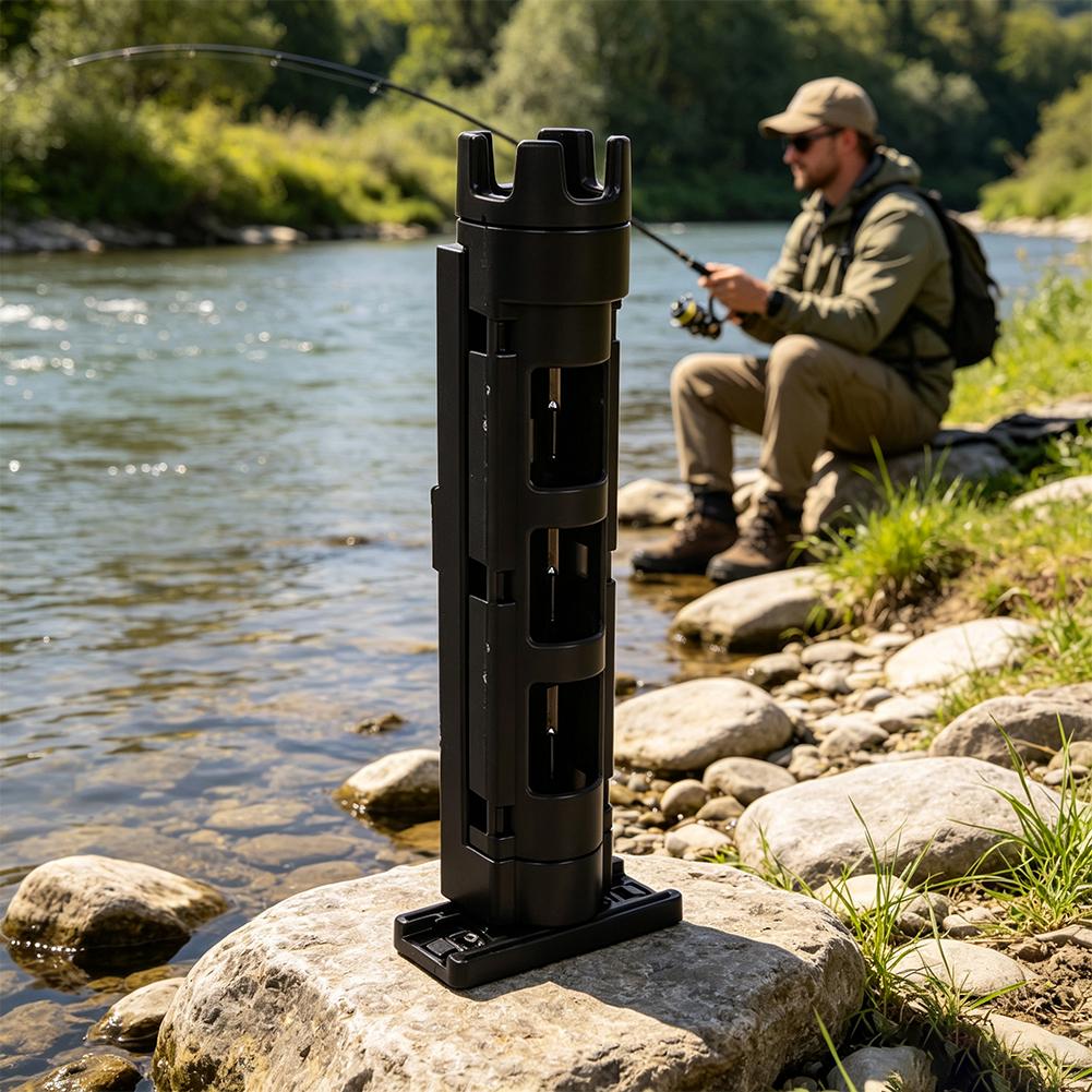 Fishing Kayak Crate - Fishing Pole Stand Bracket Detachable Rod