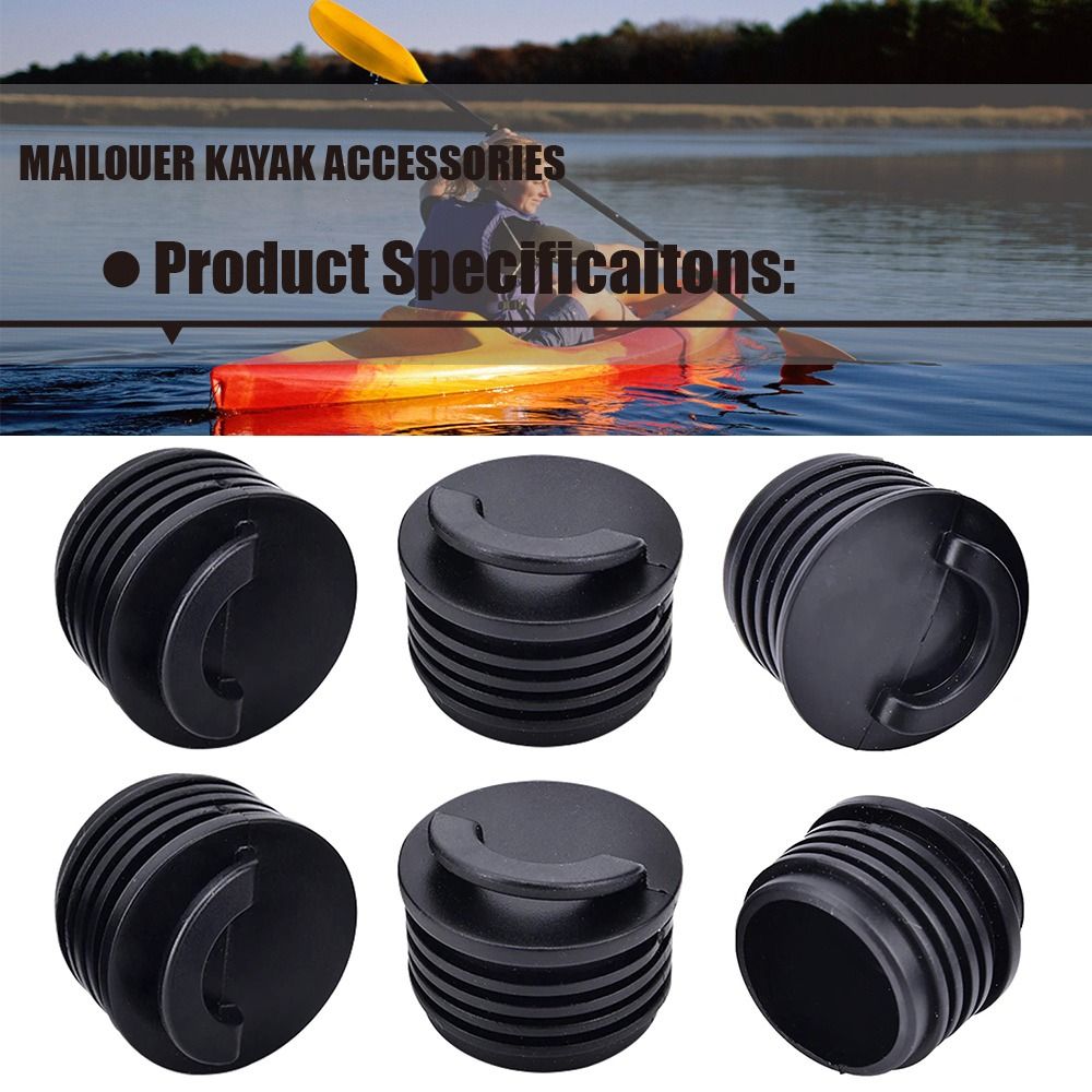 Fishing Kayak Rod Holder - 4pcs Marine Boat Rubber Kayak Rafting