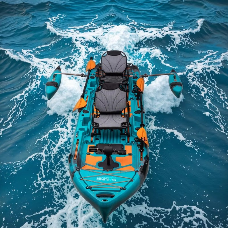2 Person 3 Modular Waterproof  - Fishing Kayak Paddle recension och pris