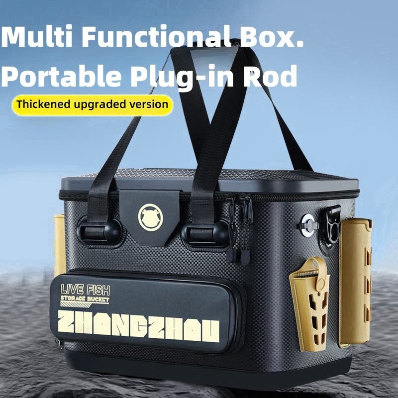 Portable Thickened EVA Fishing - Fishing Kayak Crate recension och pris