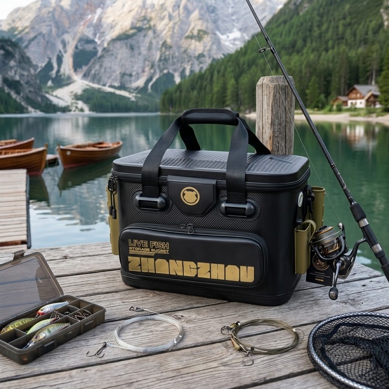 Portable Thickened EVA Fishing - Fishing Kayak Crate recension och pris